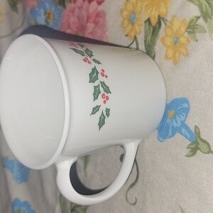 Corning Corelle Holly Days Christmas Coffee Cup Mug